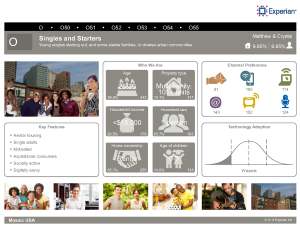 Experian Mosaic Consumer Segmentation